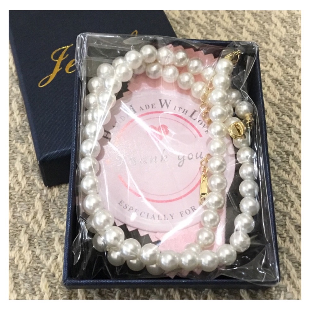 New! Handmade 14K Pearl Necklace